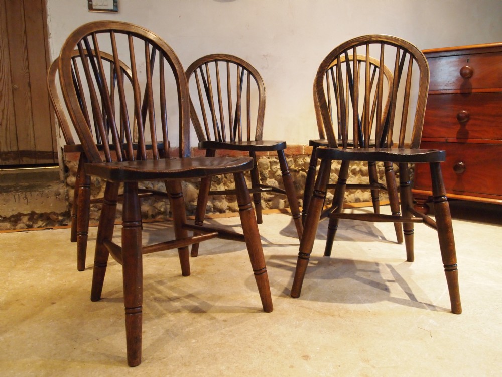 Chairs Victorian Windsor kitchen chairs Beech Ash and Elm c1880