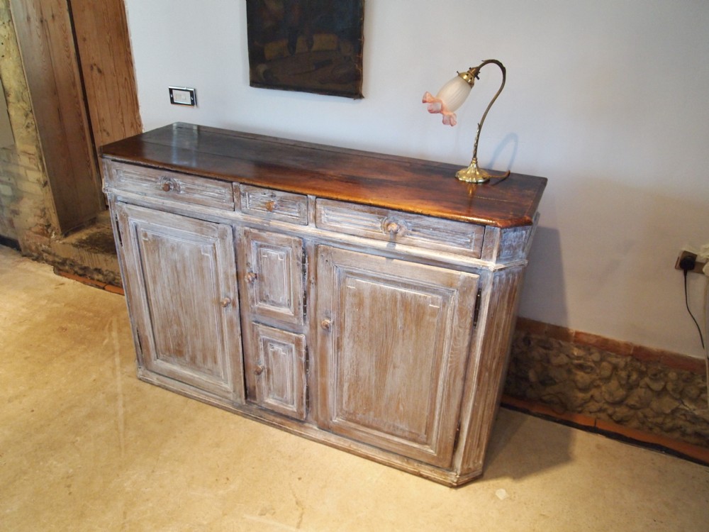 Dresser sideboard French enfilade buffet Chestnut c1780