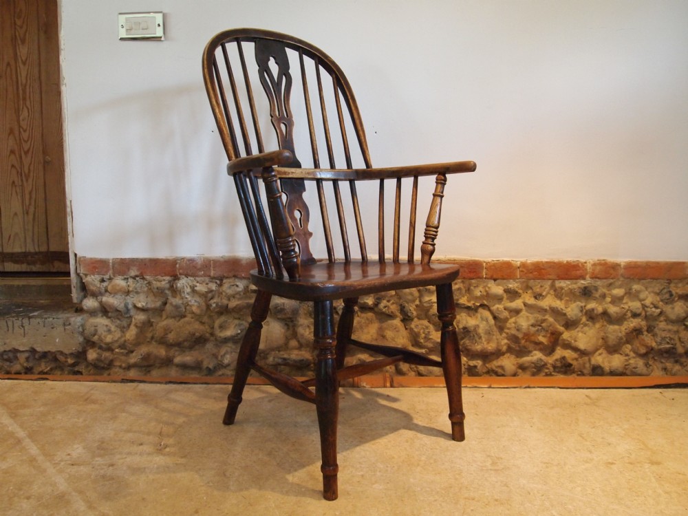 Chair Victorian Windsor Ash and Elm c1850