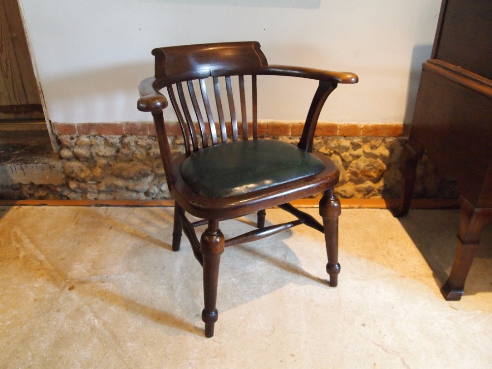 Chair desk chair George V Glenister High Wycombe c1930 