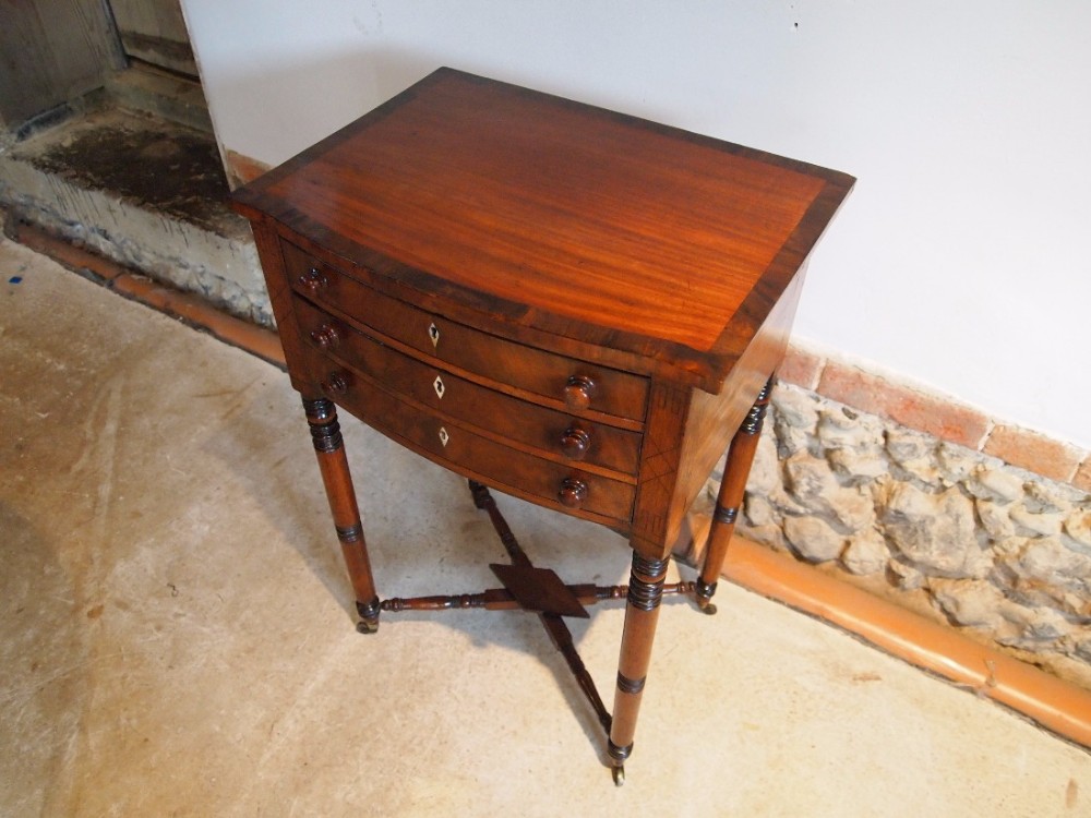 Table hall lamp side console work George IV Mahogany c1825