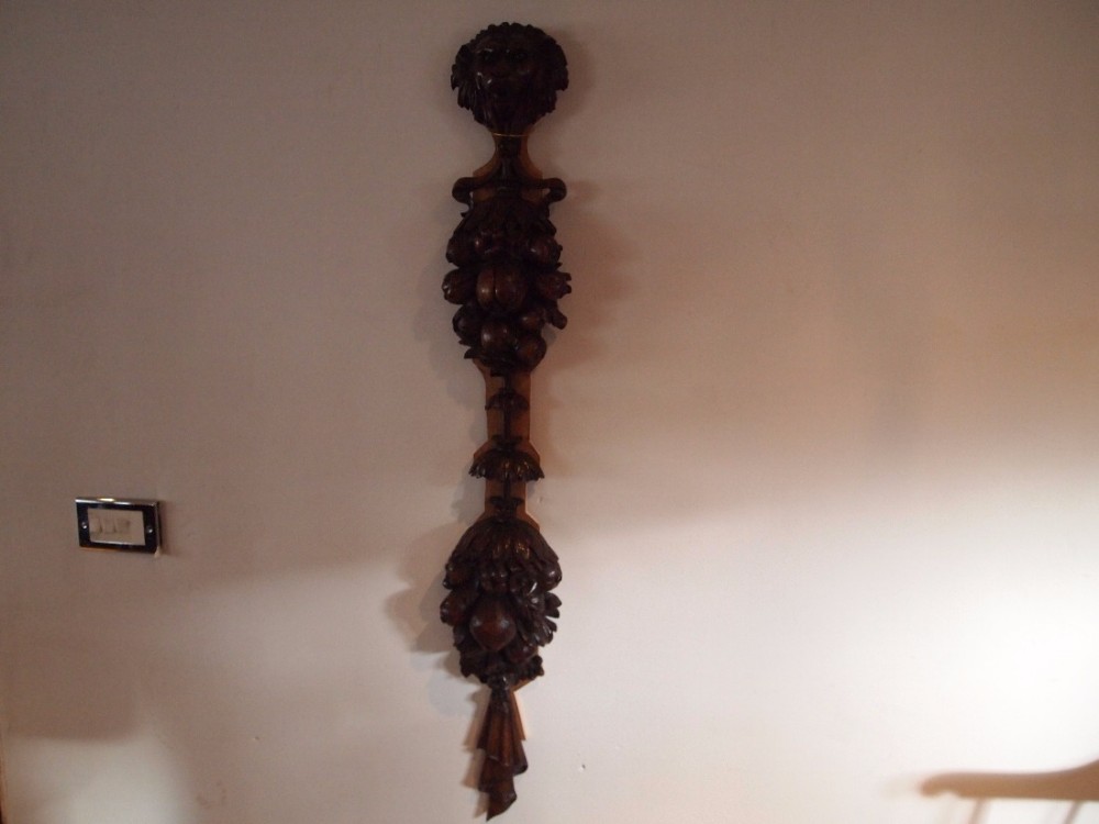 Carving Walnut Victorian English c1850