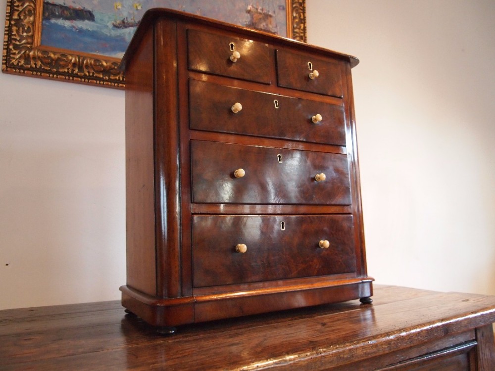 Chest of Drawers Victorian miniature salesmans sample apprentice c1860