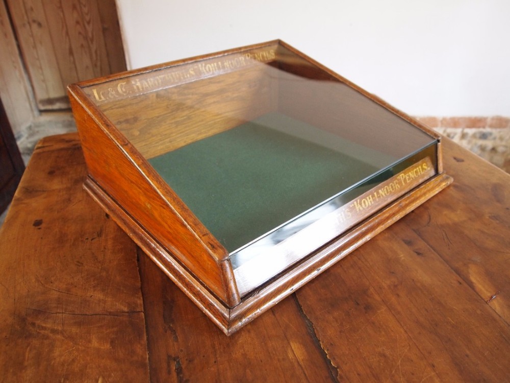 Cabinet display shop haberdashery Koh I Noor pencils c1910