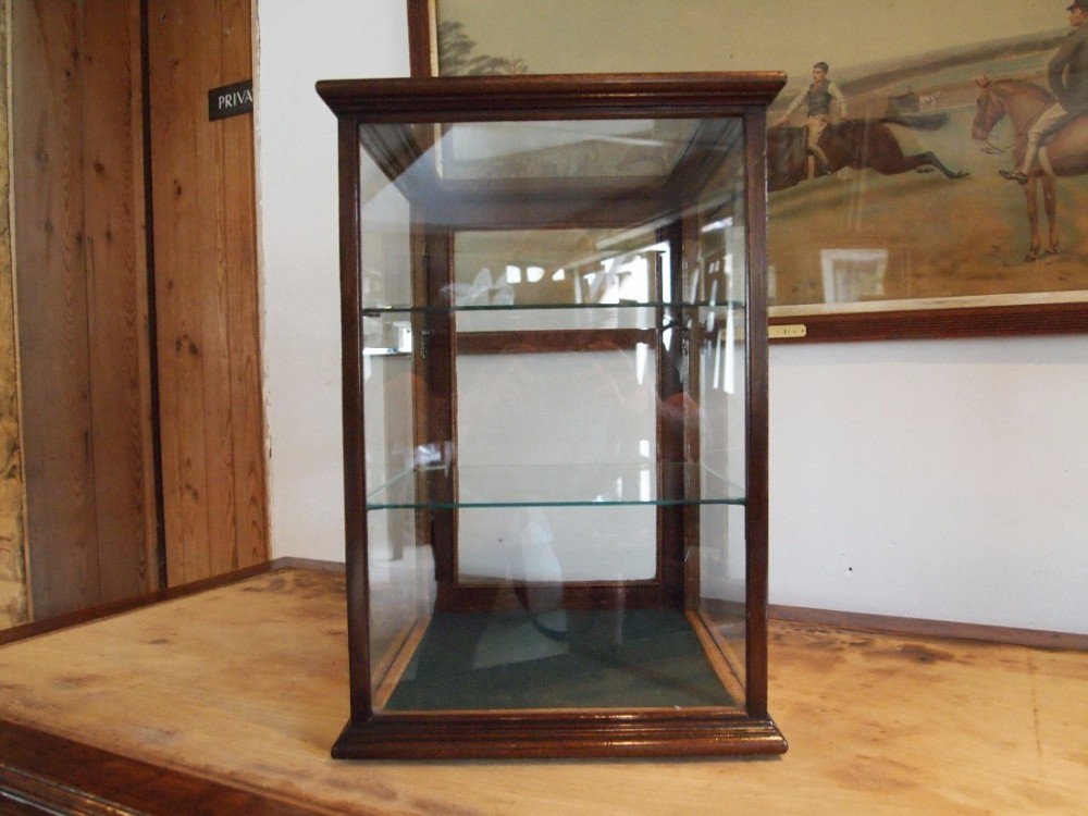 Cabinet display shop Victorian haberdashery apothecary c1890