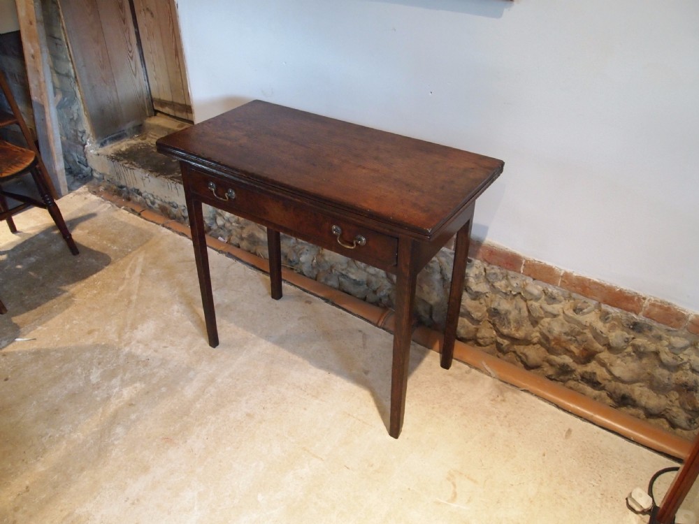 Table lamp side hall George III Oak c1780