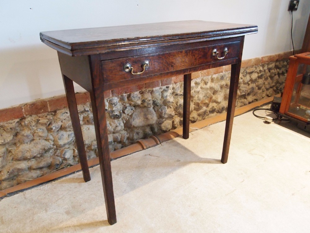 Table lamp side hall George III Oak c1780 View VIII