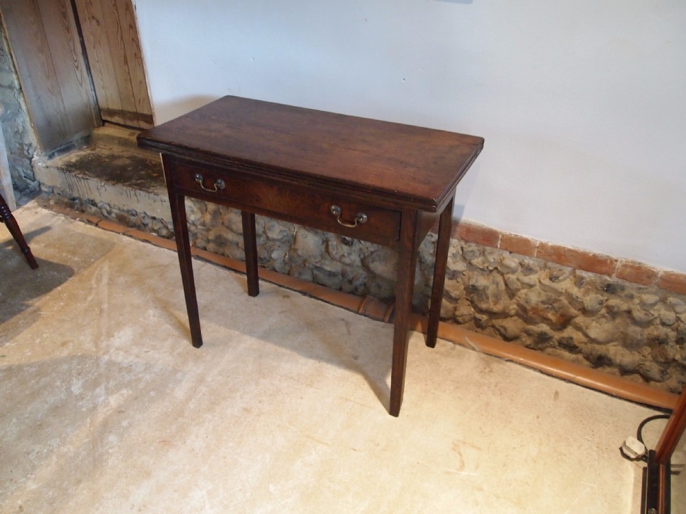 Table lamp side hall George III Oak c1780 View IX