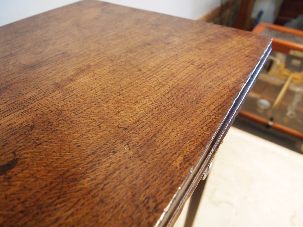 Table lamp side hall George III Oak c1780 View X