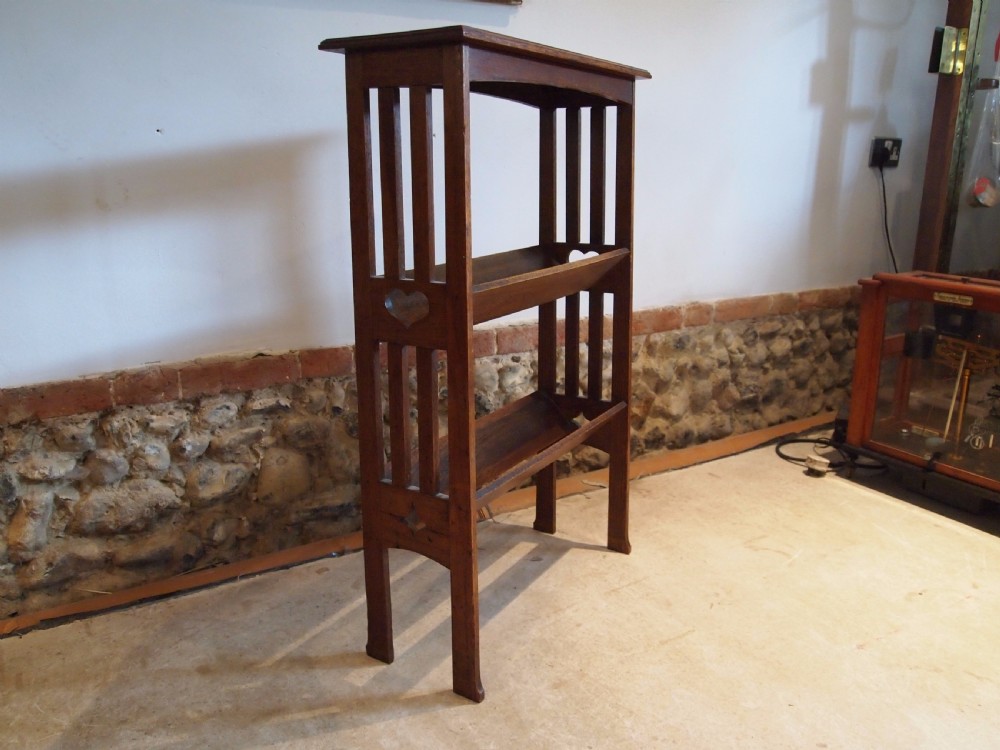 Bookcase Arts and Crafts Oak c1900