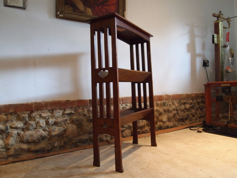 Bookcase Arts and Crafts Oak c1900 View VIII