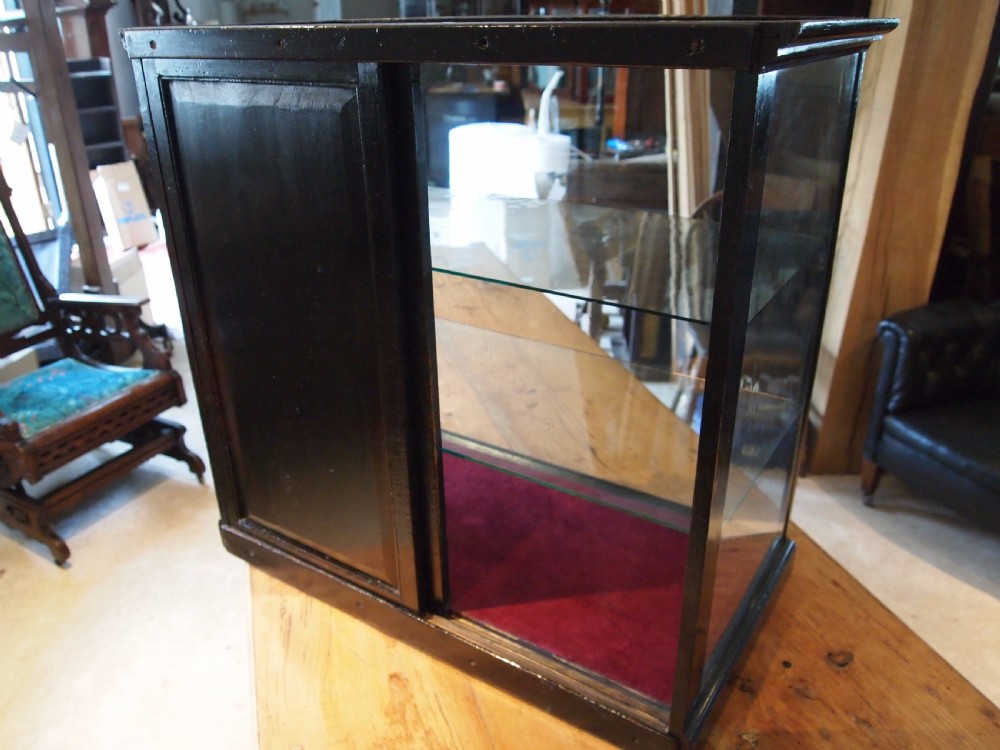 Cabinet shop display haberdashery Victorian J S Fry and sons c1890 View II
