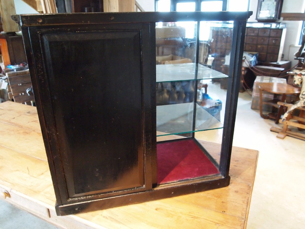 Cabinet shop display haberdashery Victorian J S Fry and sons c1890 View VII