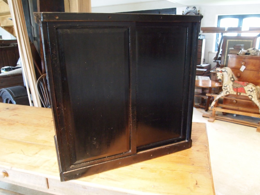 Cabinet shop display haberdashery Victorian J S Fry and sons c1890 View VIII