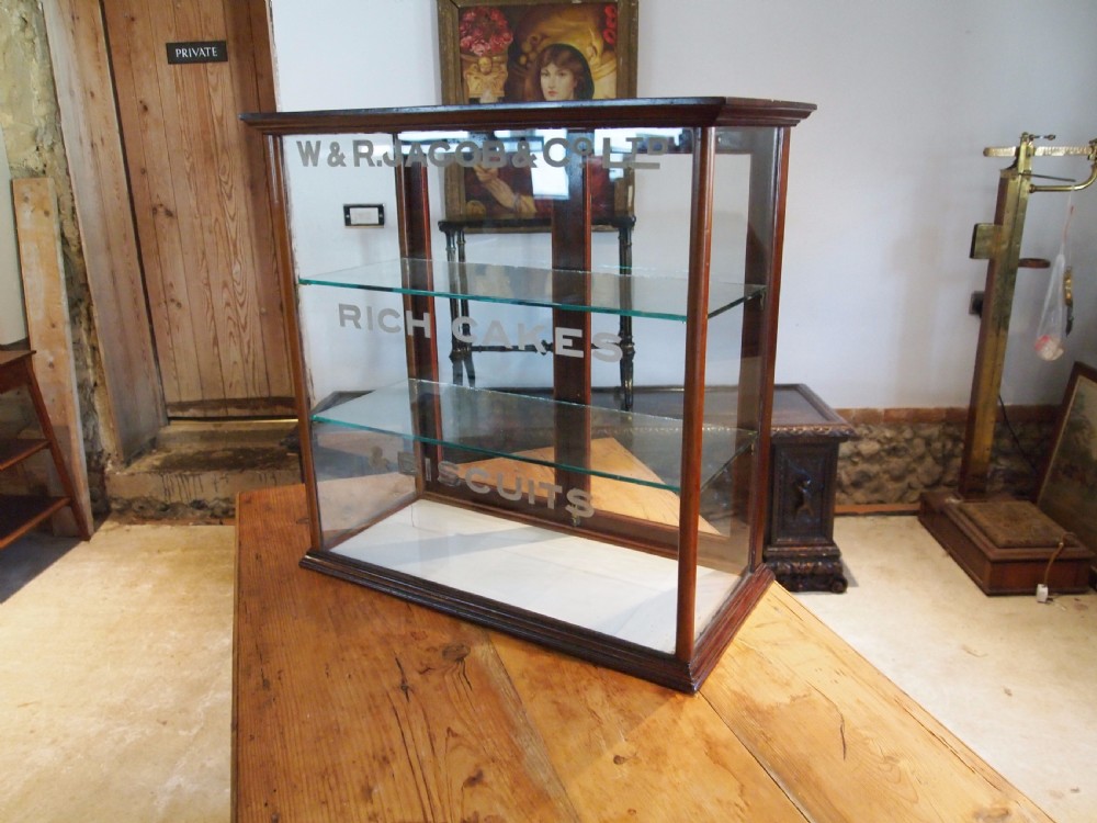 Cabinet shop display haberdashery Rare W R Jacob c1910 View VIII