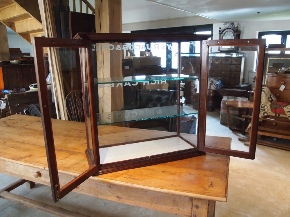 Cabinet shop display haberdashery Rare W R Jacob c1910 View IX