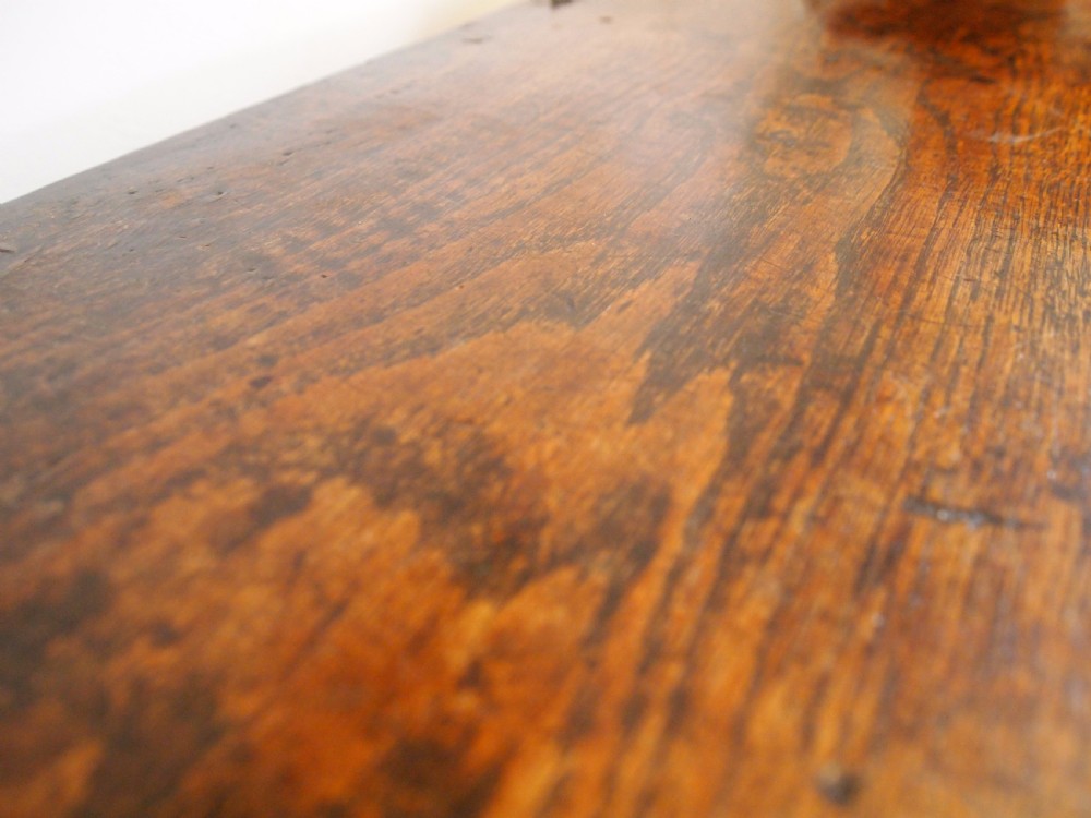 Coffer chest Blanket box Oak James II c1680 View X