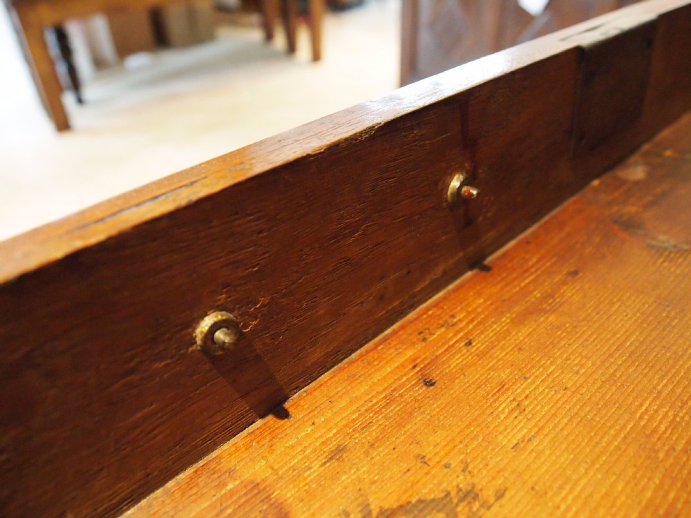 Table lamp side hall console George III Oak c1790 View IX