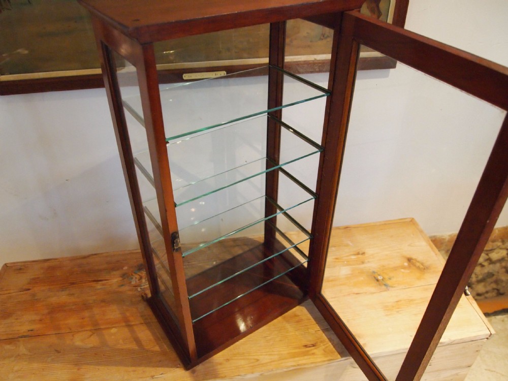 Cabinet display haberdashery shop Victorian c1890 View II