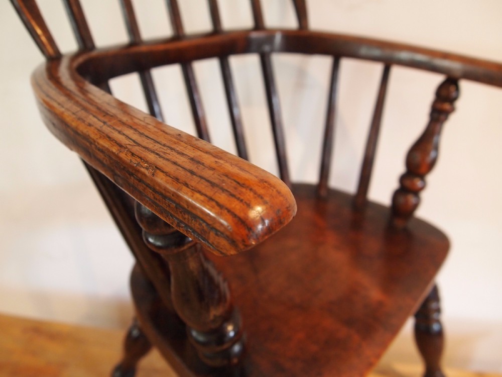 Chair Victorian Windsor child's chair c1880 View III