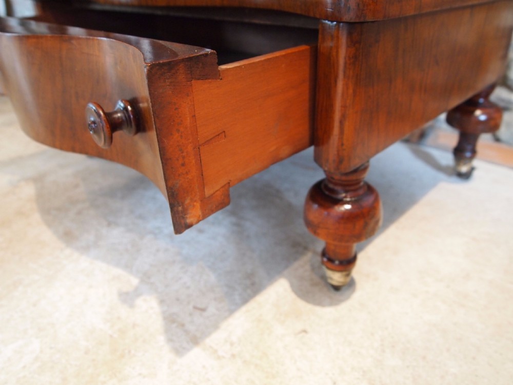 Canterbury table Victorian Walnut c1880 View IV
