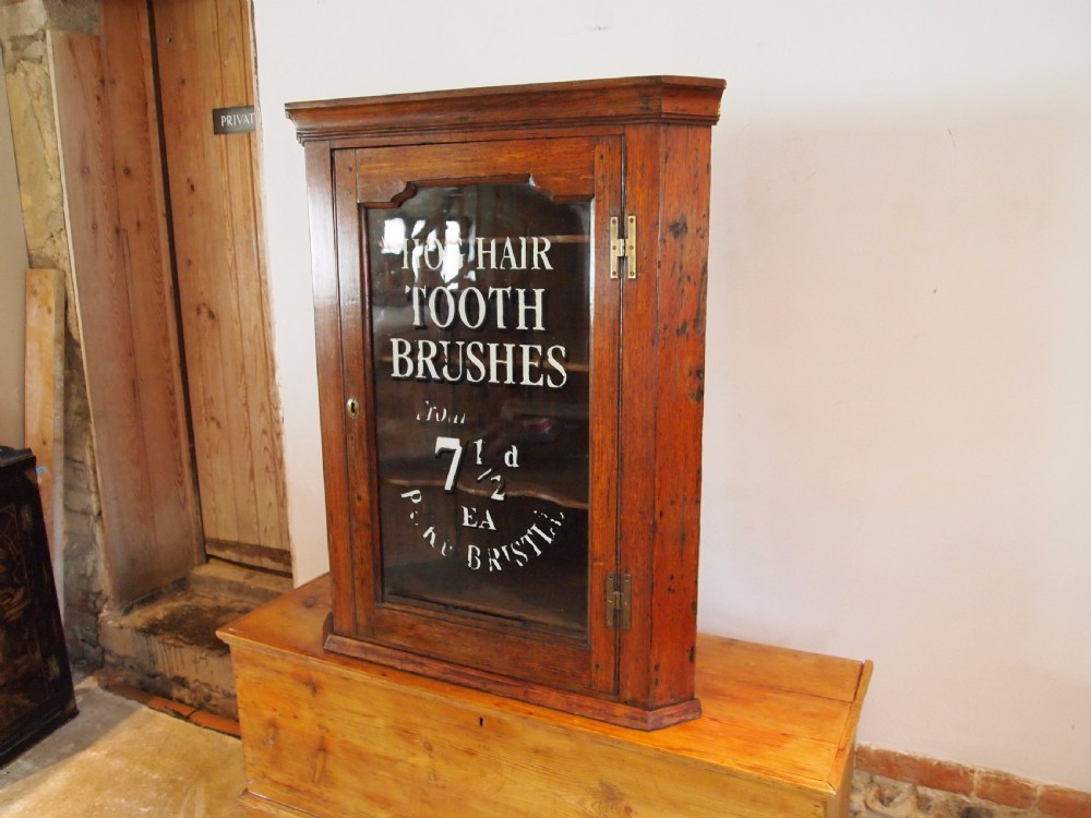 Cupboard cabinet George III Oak corner hanging c1790 View IX