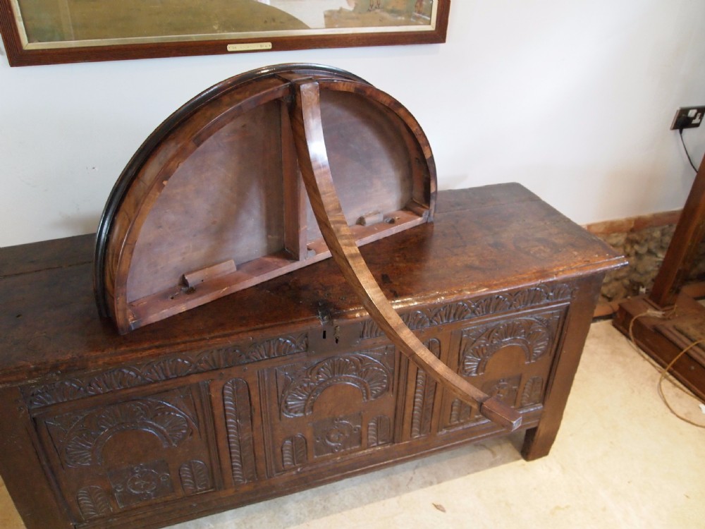 Table a rare George III Mahogany pier table c1780 View III