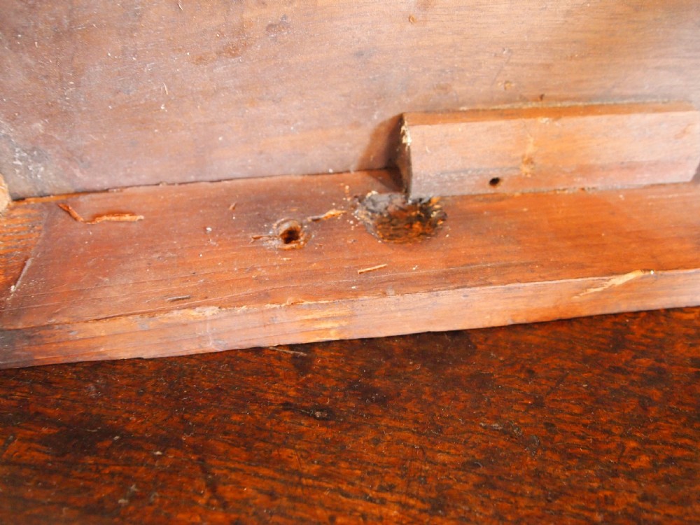 Table a rare George III Mahogany pier table c1780 View VI