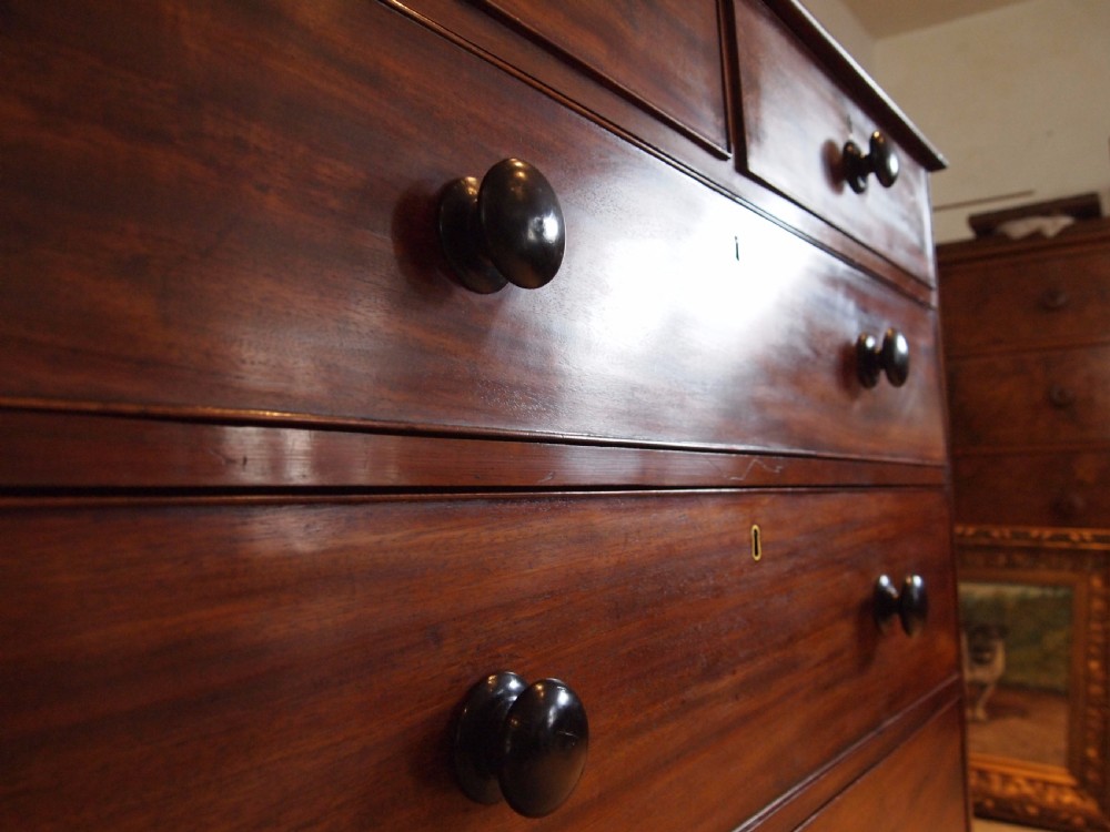 Chest of Drawers fine Victorian Mahogany c1850 View X