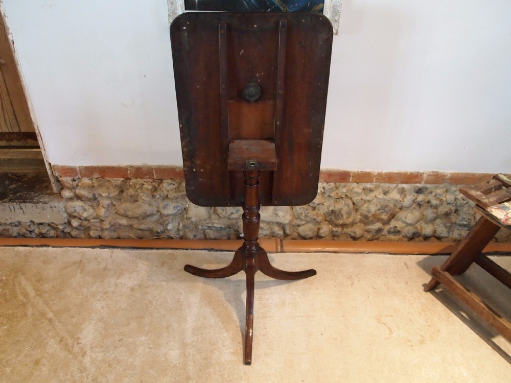 Table George III Mahogany side lamp hall console wine c1790 View II