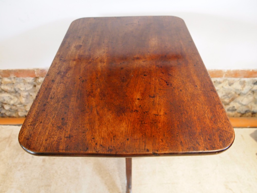 Table George III Mahogany side lamp hall console wine c1790 View VII