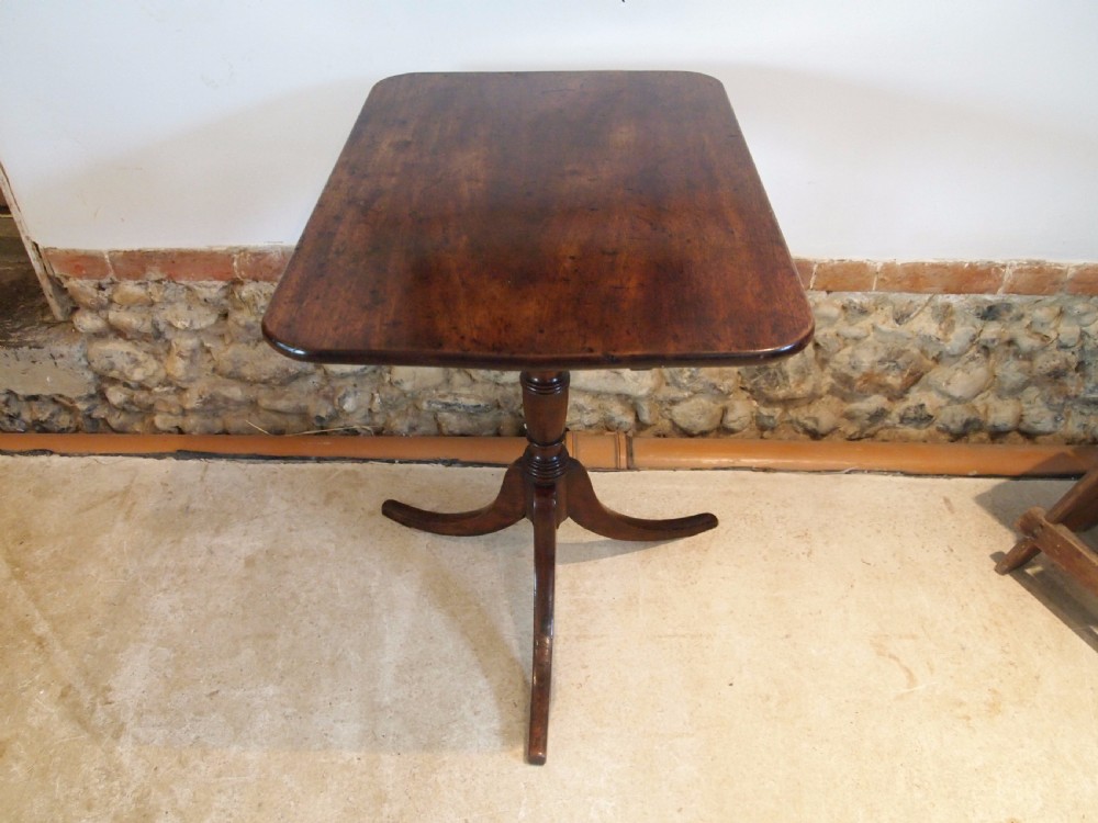 Table George III Mahogany side lamp hall console wine c1790 View VIII