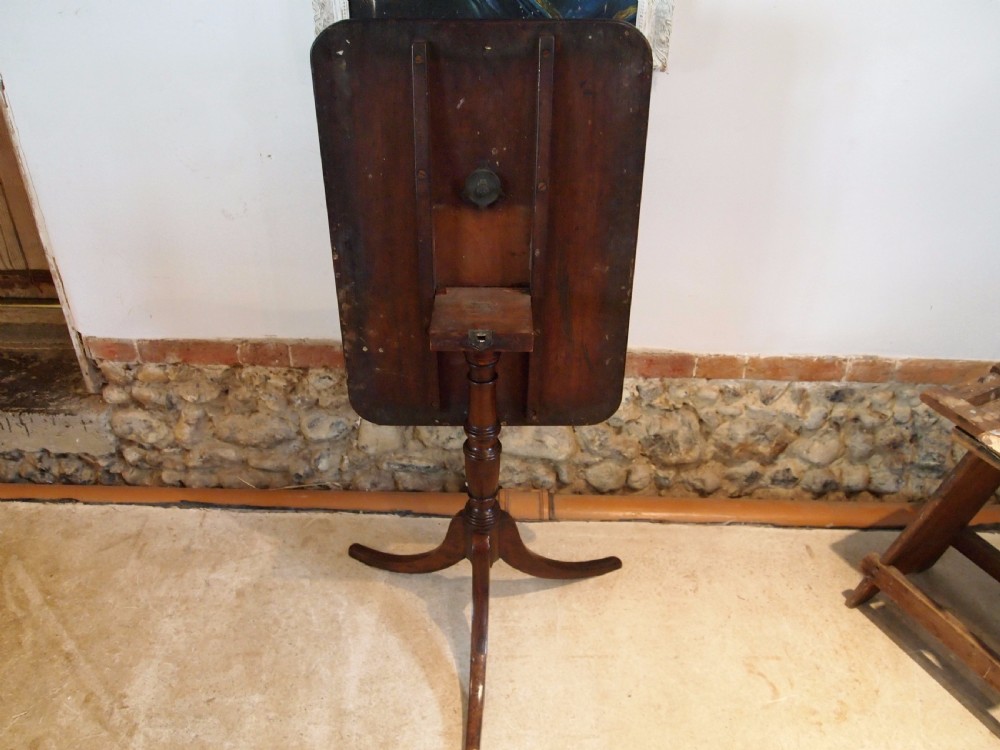 Table George III Mahogany side lamp hall console wine c1790 View IX