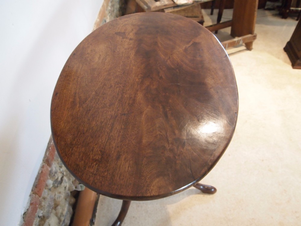 Table George III Lamp, side, hall, wine or console Cuban Mahogany c1790 View III