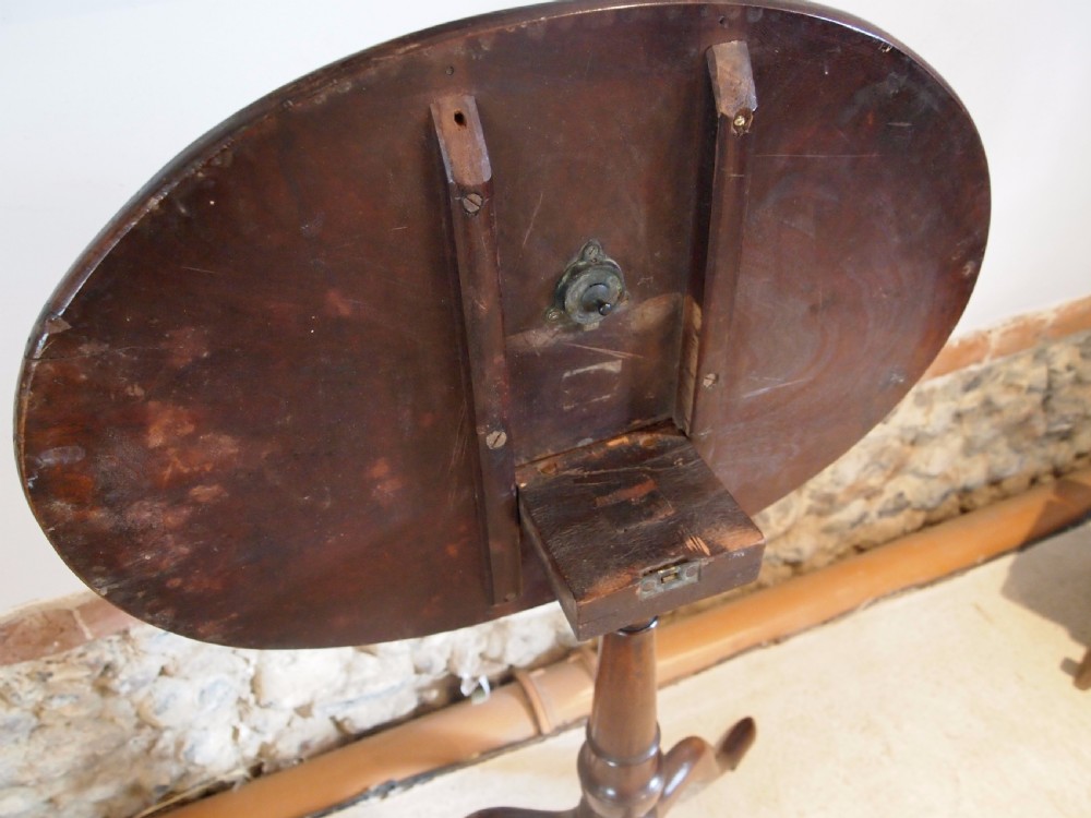 Table George III Lamp, side, hall, wine or console Cuban Mahogany c1790 View VI