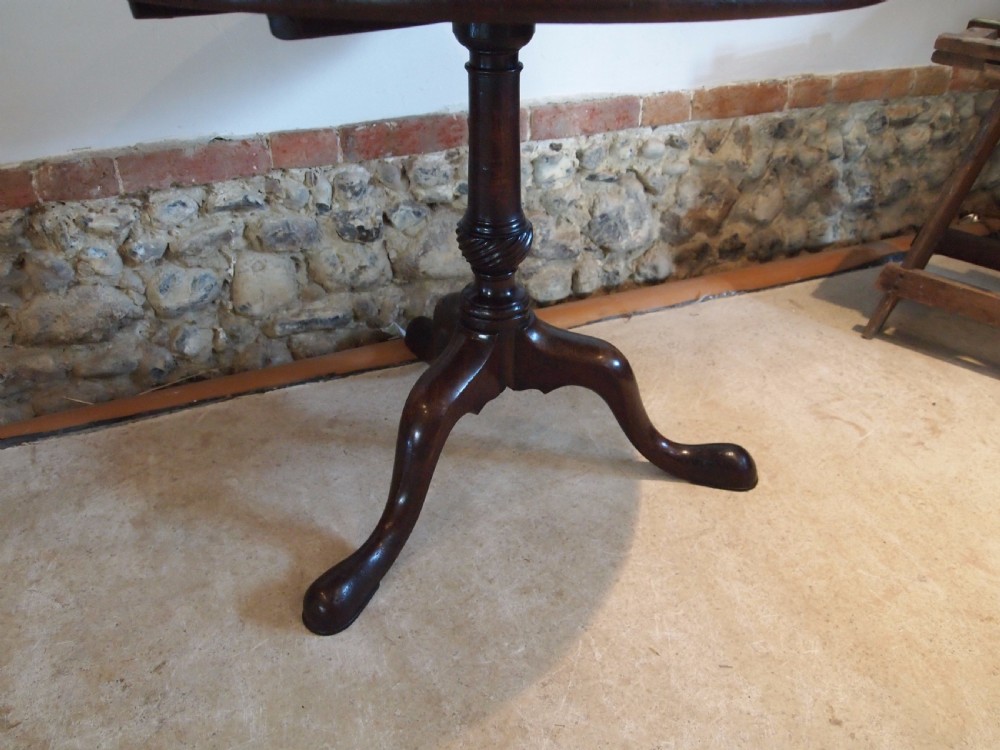 Table wine hall lamp console George III Cuban Mahogany c1790  View IX