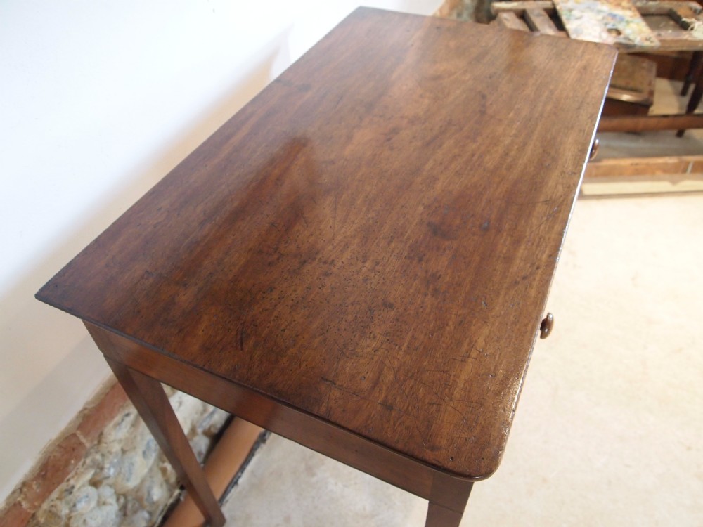 Table side hall console lamp George IV Mahogany c1825 View III