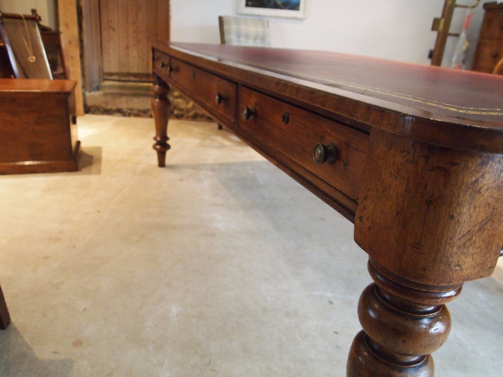 Table library desk boardroom George IV Mahogany c1825 View III