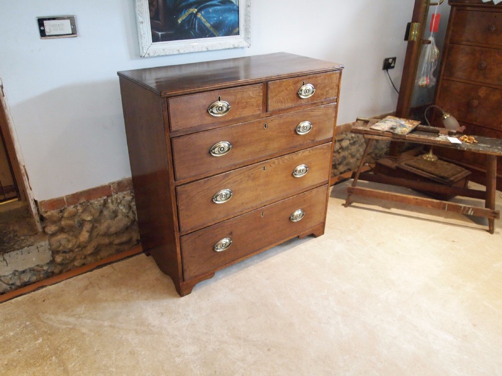 Chest of drawers George III Oak 36