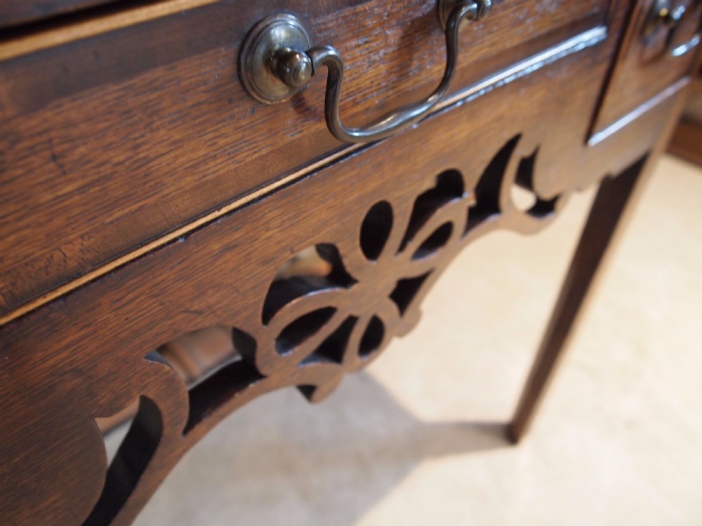 Table lowboy lamp side console hall George III c1770 View V