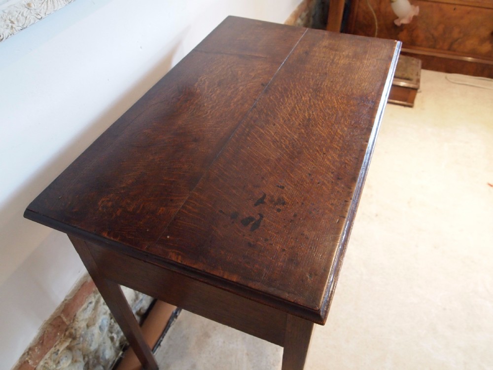 Table lowboy lamp side console hall George III c1770 View VIII