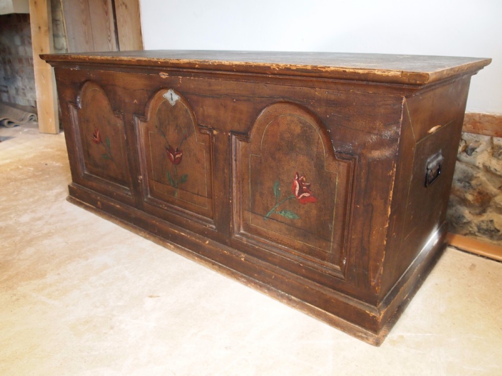 Coffer chest Victorian c1880
