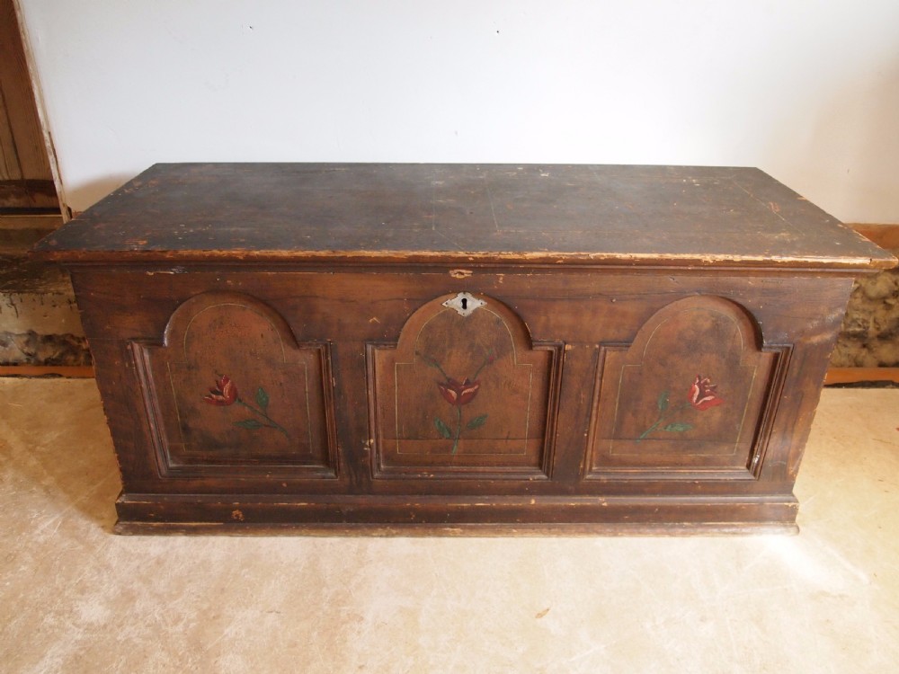 Coffer chest Victorian c1880 View III