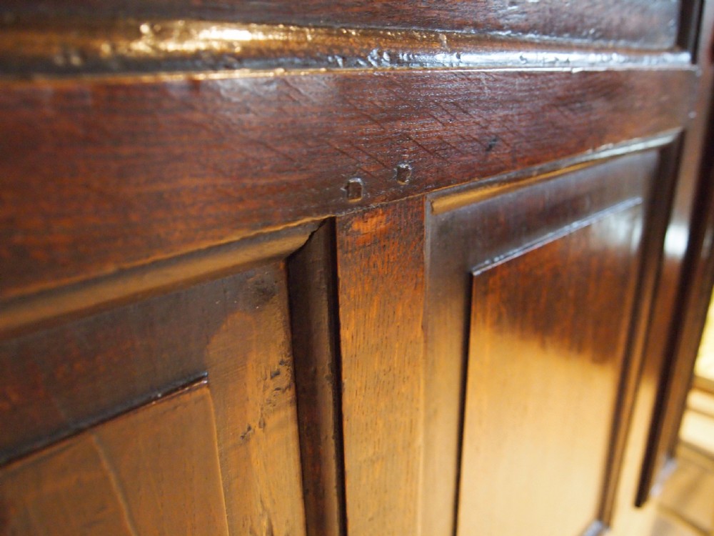 Wardrobe Cupboard Queen Anne Oak c1710 View III