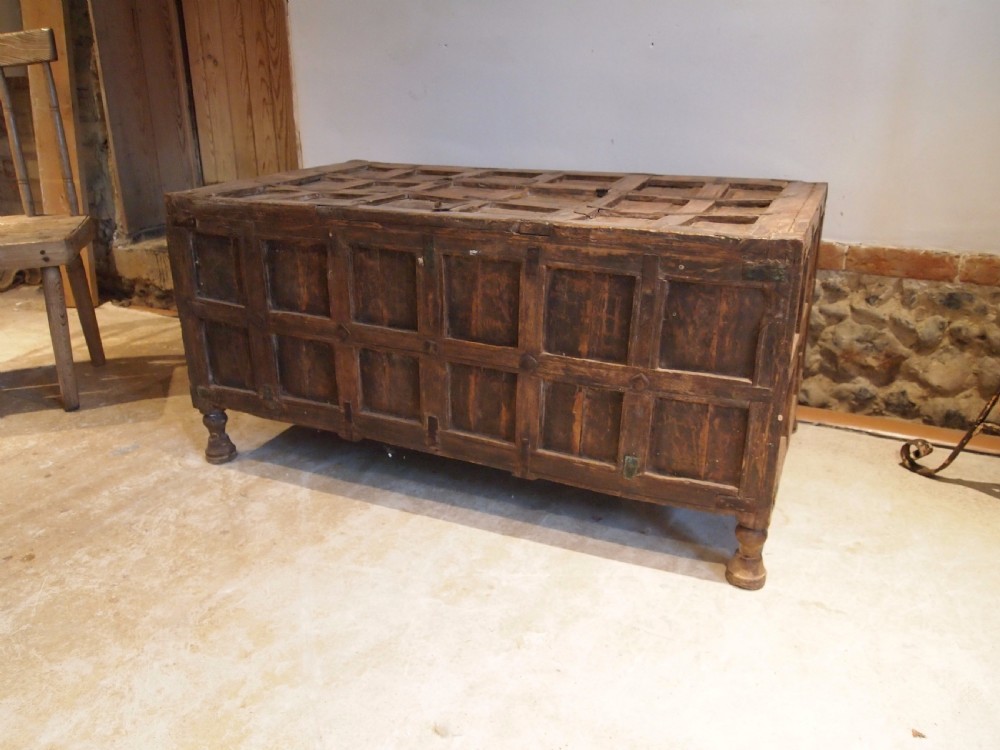 Chest coffer Rajasthani c1850 View V