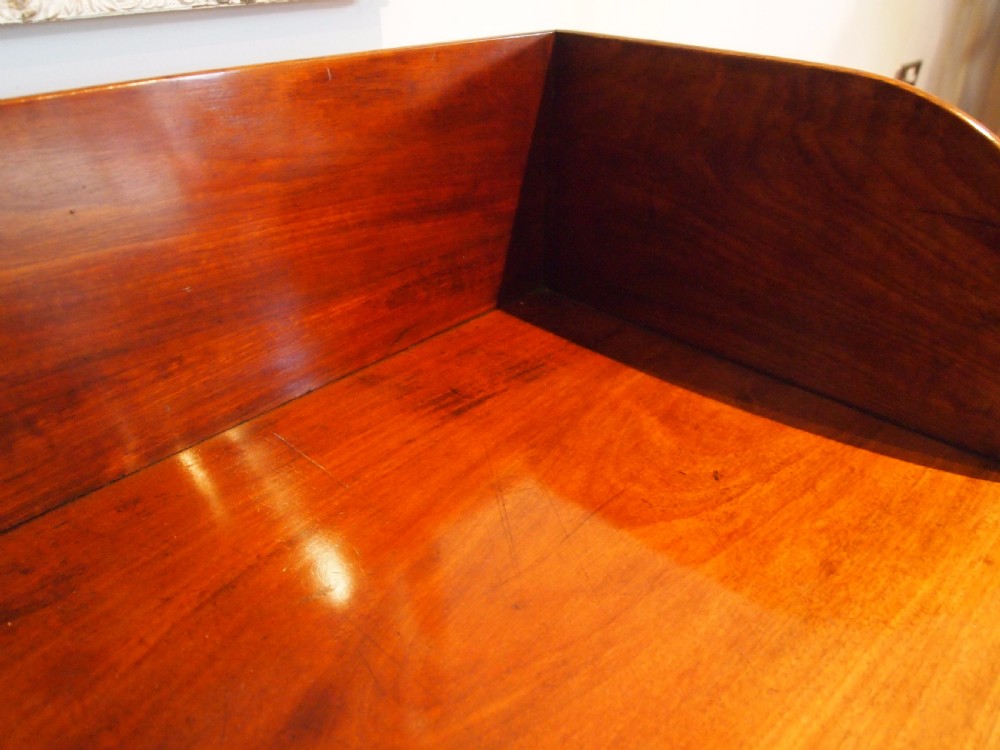 Table hall console side lamp George IV Mahogany c1825 View V