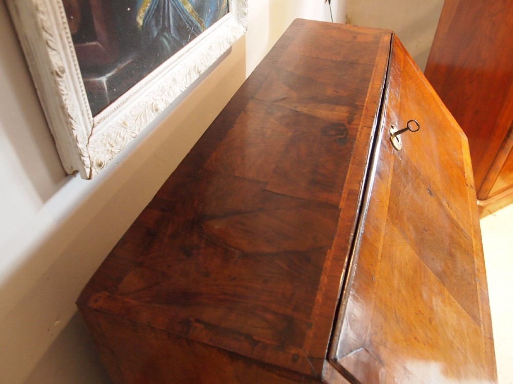 Bureau desk Walnut George II 36 inches wide c1740 View VIII