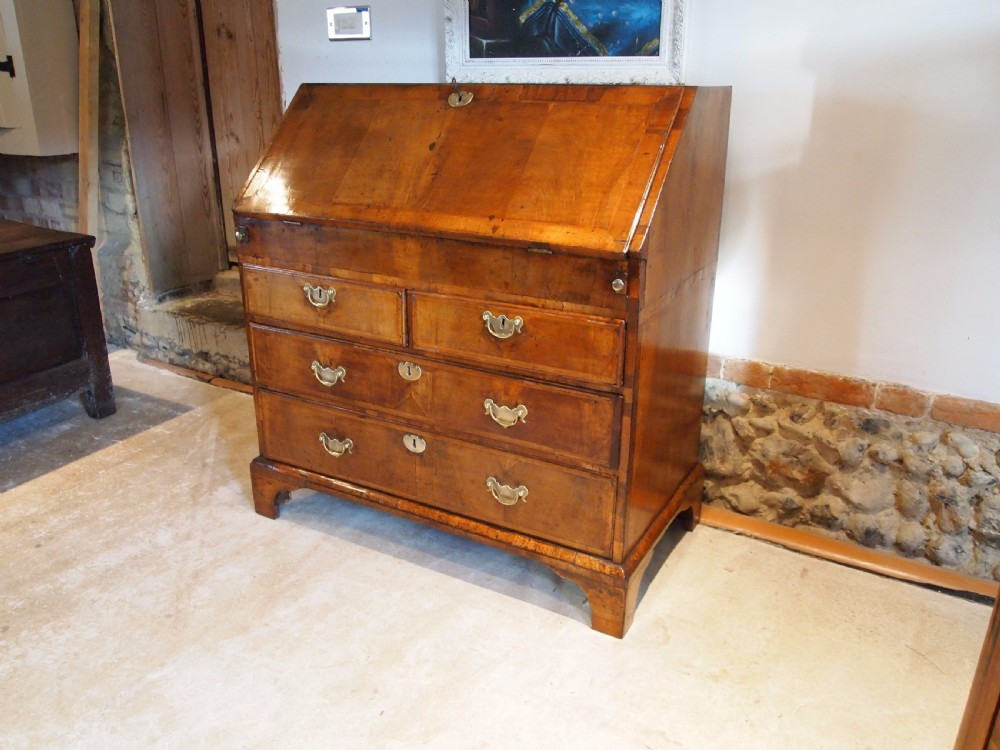 Bureau desk Walnut George II 36 inches wide c1740 View X