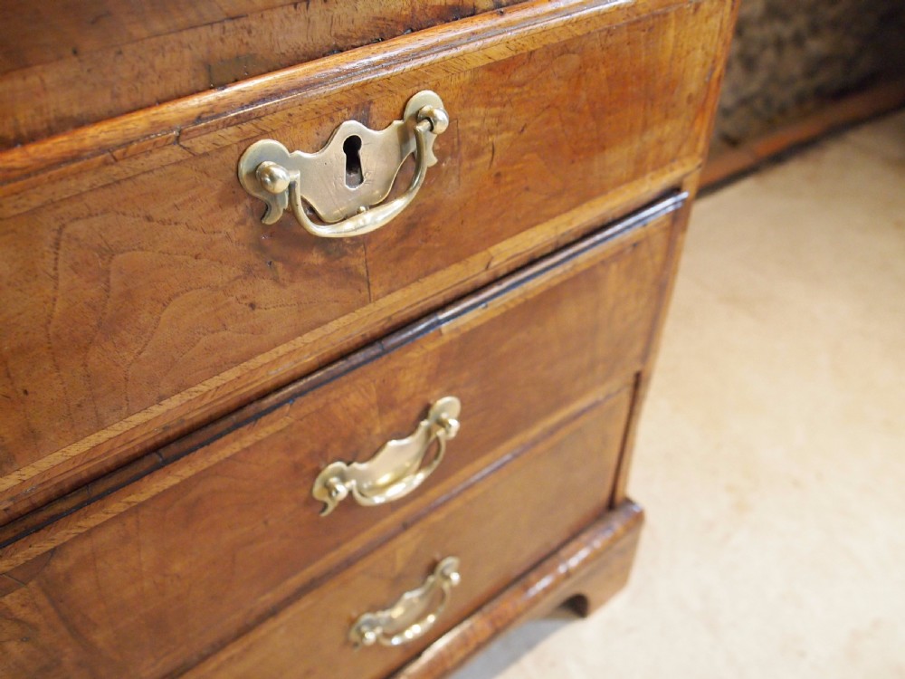 Bureau desk Walnut George II 36 inches wide c1740 View XIV