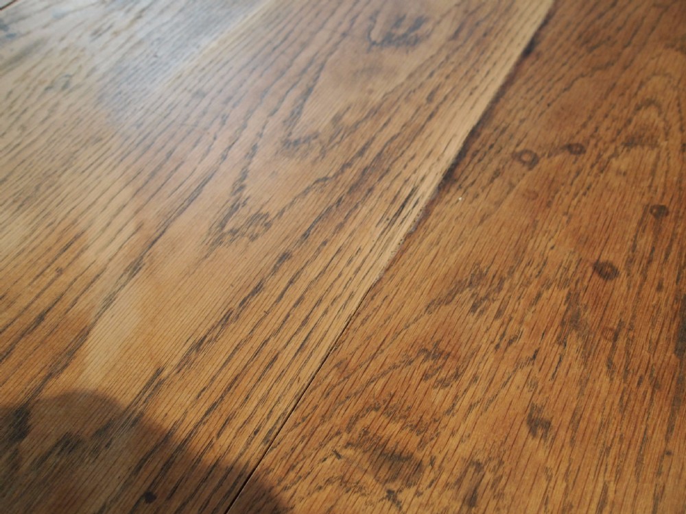 Table refectory Norfolk farmhouse dining Oak seats 10 c1910 View II